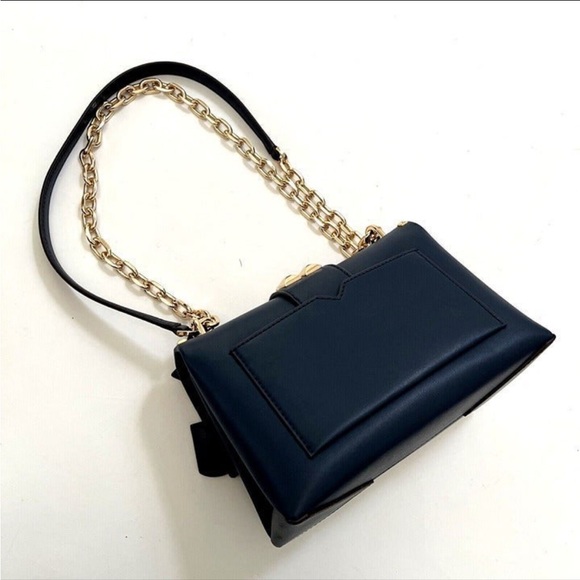 Michael Kors Cece Medium Studded Faux Leather Shoulder Bag - Picture 10 of 14